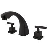 Kingston Brass Two Handle Roman Tub Filler Faucet - Oil Rubbed Bronze KS4365CQL