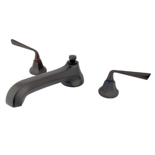 Kingston Brass Two Handle Roman Tub Filler Faucet - Oil Rubbed Bronze KS4305ZL