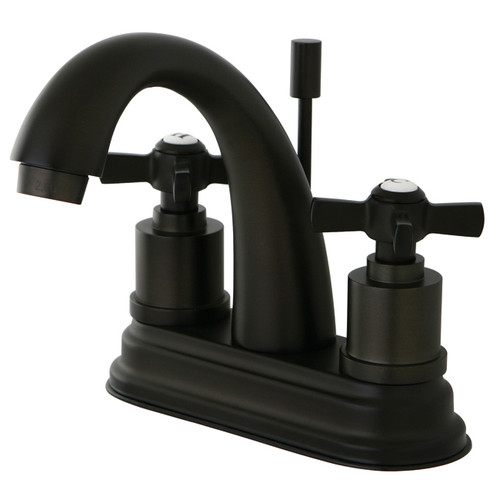 Kingston Brass KS8615ZX Two Handle Centerset Lavatory Faucet - Oil Rubbed Bronze