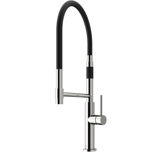 Vigo VG02026STK2 Norwood Magnetic Spray Kitchen Faucet With Soap Dispenser In Stainless Steel