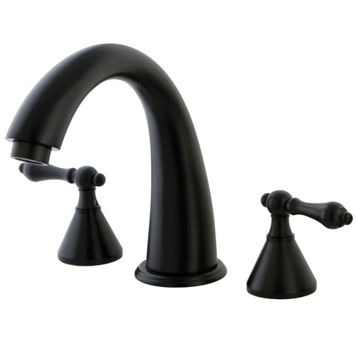 Kingston Brass Two Handle Roman Tub Filler Faucet - Oil Rubbed Bronze KS2365AL