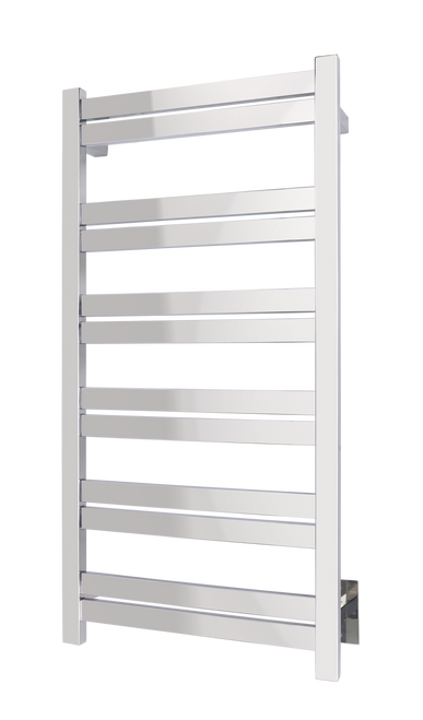 WarmlyYours TWS6-GRD12PH Grande 12 Towel Warmer, Hardwired, 12 bars - Polished Stainless Steel