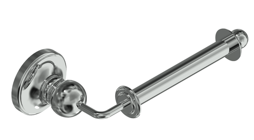Valsan 69324NI Olympia Polished Nickel Toilet Roll Holder without Lid