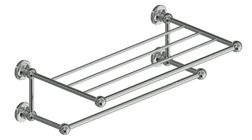 Valsan 693632PV Olympia Polished Brass Towel Rack