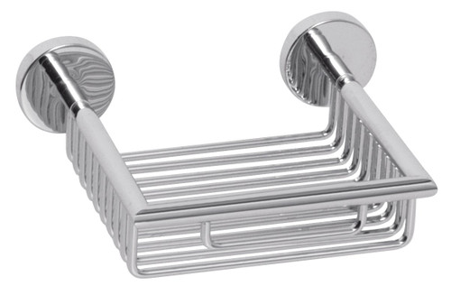 Valsan PX232NI Axis Polished Nickel Soap Basket