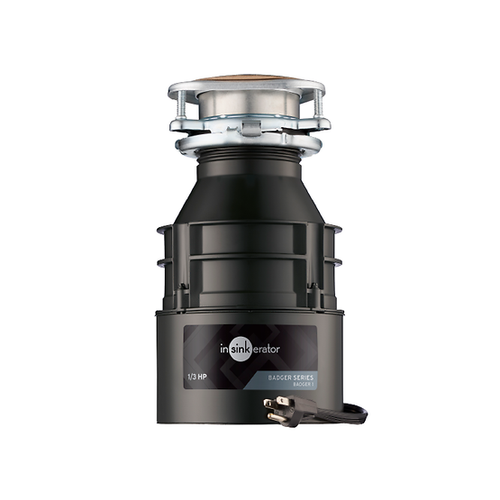 InSinkErator Badger 1 with Cord Garbage Disposal 1/3 HP - 80925A-ISE