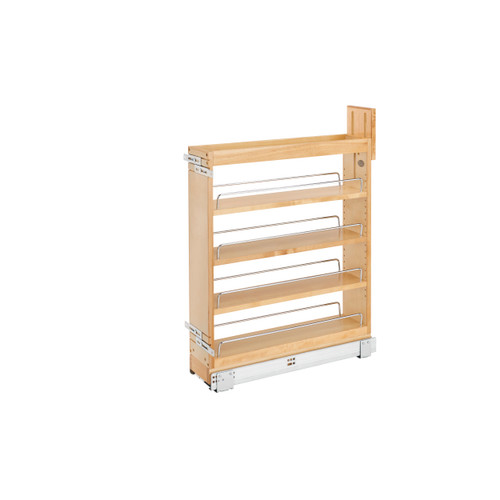 Rev-A-Shelf 5 in Base Cabinet Organizer Soft-Close - Natural - 448-BCSC-5C