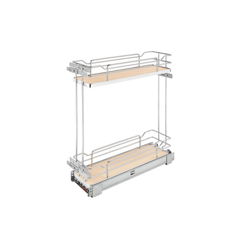 Rev-A-Shelf 4CW2-18SC-1 14.5 Two-Tier Wood Cookware Organizer