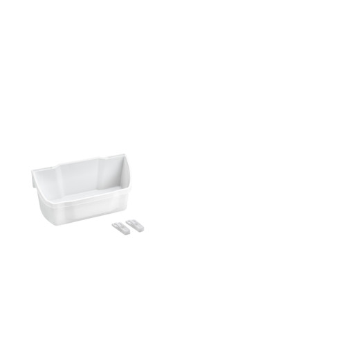 Rev-A-Shelf 8 in Door Storage Bins Set (White) - 6232-08-11-52