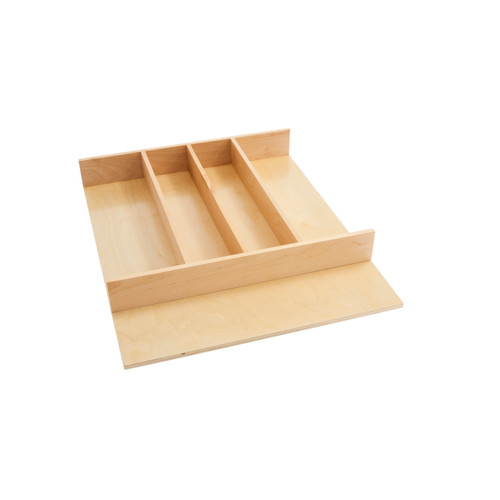 Rev-A-Shelf 18.5 in Tall Wood Utility Tray Insert - Natural - 4WUT-1
