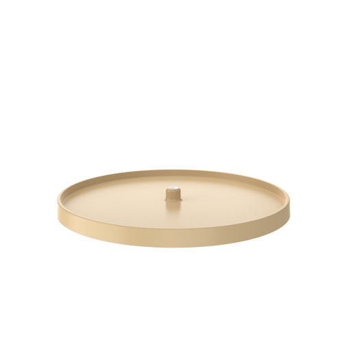Rev-A-Shelf 28 in Almond Polymer Full Cir Lazy Susan Shelf Only - 3071-28-15-52