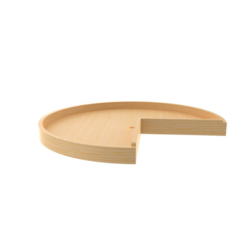 Rev-A-Shelf 28 in Wood Pie-Cut Lazy Susans Shelf Only - Natural - 4WLS901-28-52