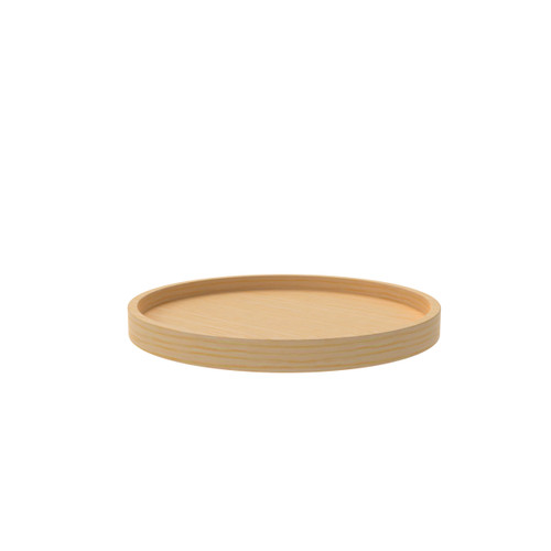 Rev-A-Shelf 18 in Wood Full Circle Lazy Susan w/Swivel Bearing - Natural - 4WLS001-18-B52