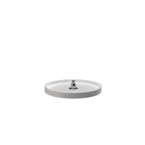 Rev-A-Shelf 18 in White Polymer Full Circle Lazy Susan w/bottom mount - 6621-18-11-52