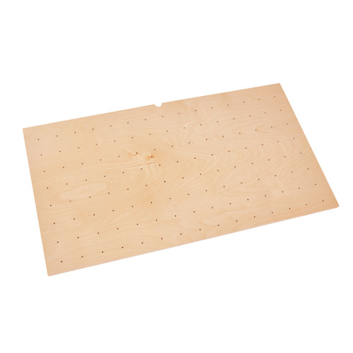 Rev-A-Shelf Large 39 x 21 Wood Peg Board - Natural - 4DPB-3921