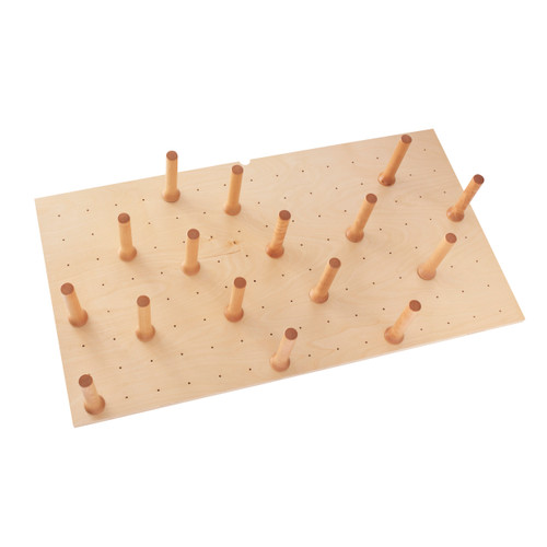 Rev-A-Shelf 4DPS-3921 Large 39 x 21 Wood Peg Board System w/16 pegs - Natural