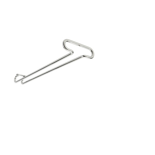 Rev-A-Shelf 16 in Chrome Under Cabinet Stemware Holder - 3150-16CR