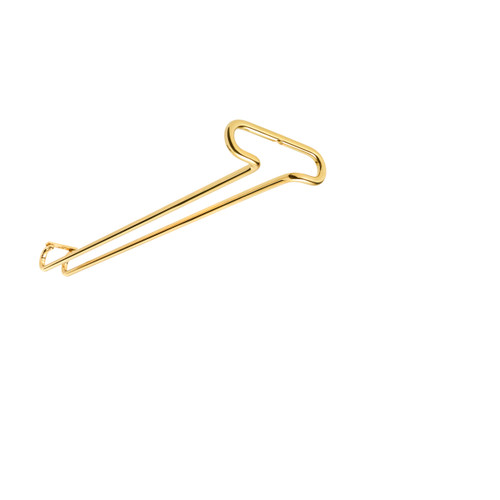 Rev-A-Shelf 18 in Brass Under Cabinet Stemware Holder - 3150-18BR