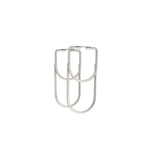 Rev-A-Shelf Satin Nickel Under Cabinet Double Wine Bottle Holder - 3250SN