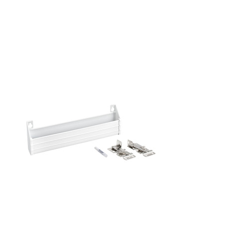 Rev-A-Shelf 11 in White Polymer Slim Series Tip-Out Trays - 6542-11-11-52