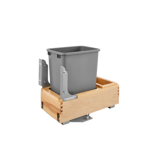 Rev-A-Shelf 4WCBM-15DM-1 35 Qrt Pull-Out Waste Container - Natural