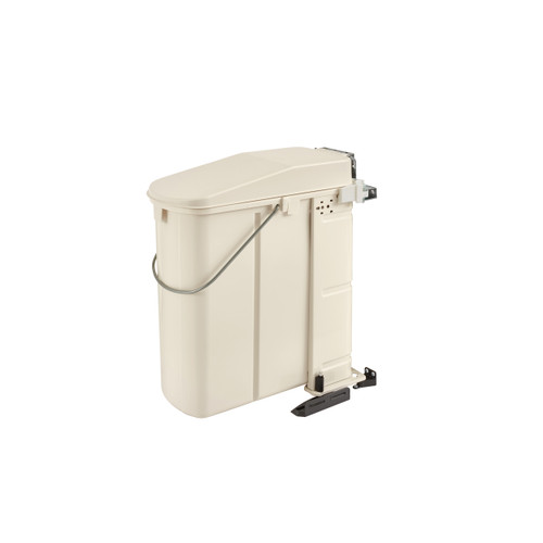 Rev-A-Shelf 8-700411-20 20 Liter Pivot-Out Waste Container - Silver