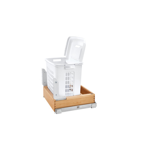 Rev-A-Shelf 24 in Vanity Bottom mount Hamper - Natural - 4WH-VCSC-21DM-1