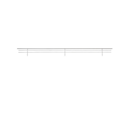 Rev-A-Shelf CSR-29CR-10 29 in Chrome Wire Shoe Rail