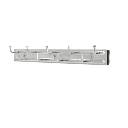 Rev-A-Shelf 14 in Chrome Pullout Belt Rack - BRC-14CR