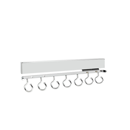 Rev-A-Shelf CSFRSL-14-CR-1 14 in Deluxe w/Soft-Close Scarf Rack - Chrome