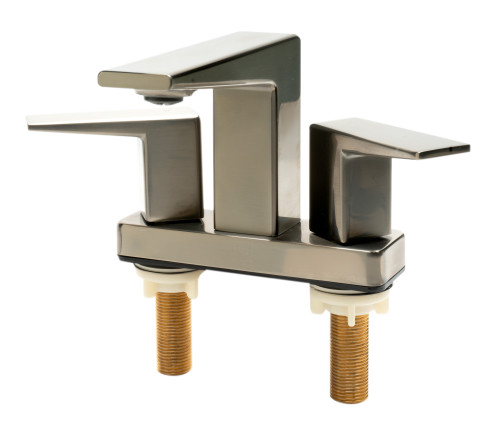 ALFI Brushed Nickel Two-Handle 4'' Centerset Bathroom Faucet - AB1020-BN