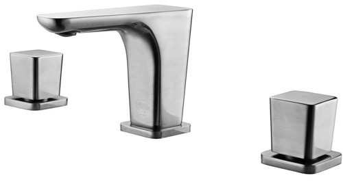 ALFI Brushed Nickel Widespread Modern Bathroom Faucet - AB1782-BN