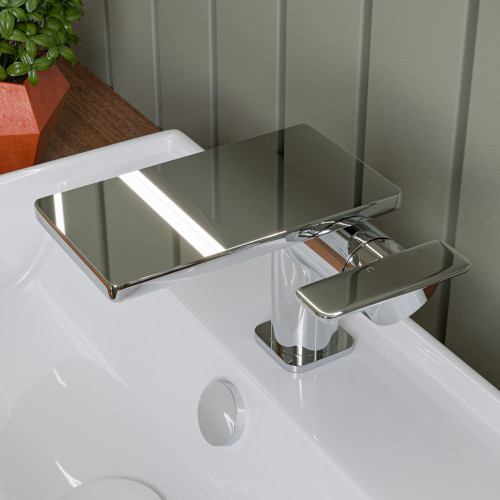 ALFI Polished Chrome Single-Lever Bathroom Faucet - AB1882-PC