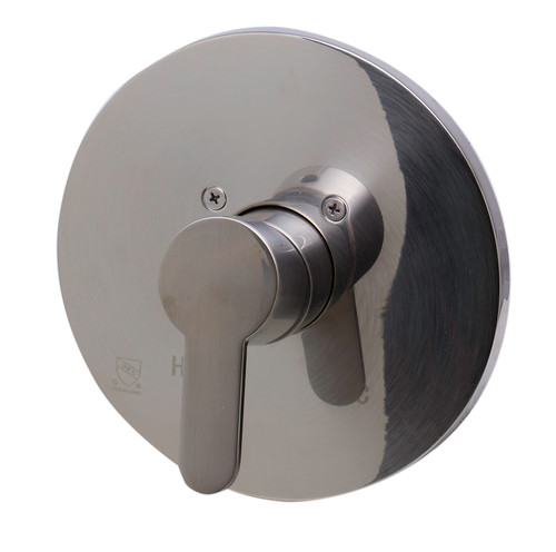 ALFI Brushed Nickel Shower Valve Mixer with Rounded Lever Handle - AB3001-BN