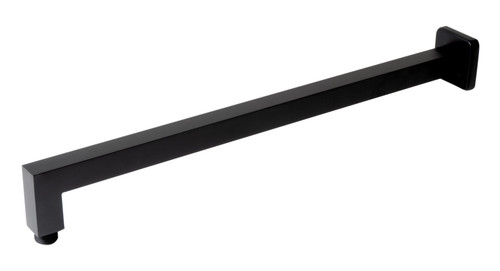 ALFI Black Matte 20" Square Wall Shower Arm - ABSA20S-BM