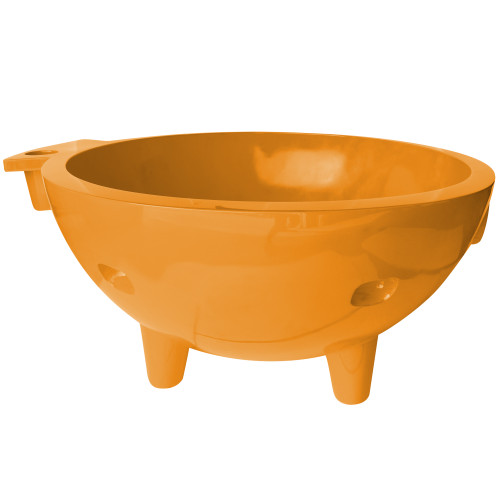 ALFI Orange FireHotTub The Round Fire Burning Portable Outdoor Hot Bath Tub - FireHotTub-OR