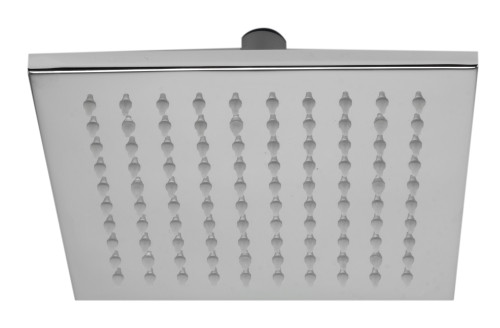 ALFI Polished Chrome 8" Square Multi Color LED Rain Shower Head - LED8S-PC