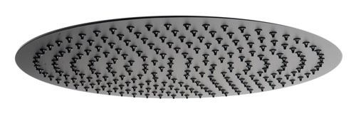 ALFI Matte Black Stainless Steel 16" Round Ultra-Thin Rain Shower Head - RAIN16R-BM