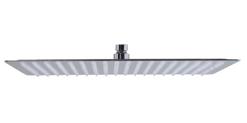 ALFI Solid Polished Stainless Steel 16" Square Ultra Thin Rain Shower Head - RAIN16S-PSS