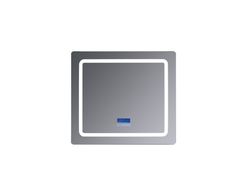 Lexora Caldona 36" Wide x 36" High LED Mirror w/ Defogger