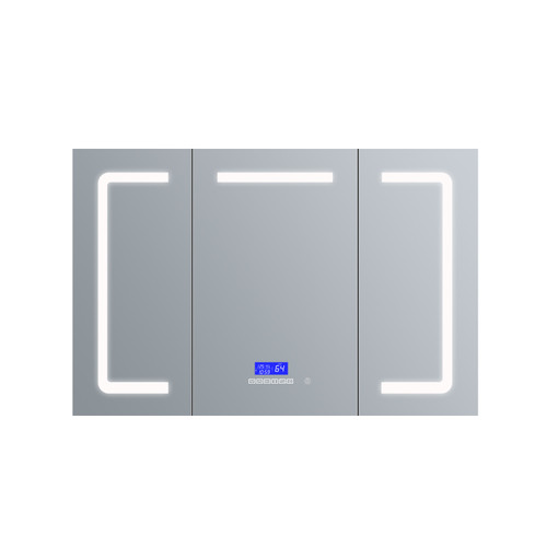 Lexora Lesina 48" Wide x 36" High LED Medicine Cabinet w/ Defogger