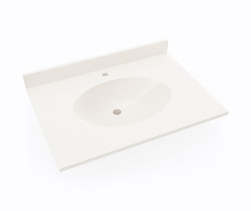 Swanstone Chesapeake 22 x 31 Single Bowl Vanity Sink & Counter Top in Bisque - CH02231.018