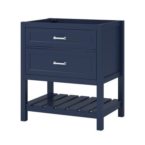 Craft + Main Lawson 30" Wide Bath Vanity Cabinet without Top - Aegean Blue