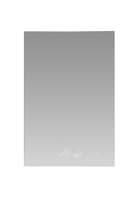 Lexora Savera 24" Wide x 32" Tall LED Medicine Cabinet w/ Defogger