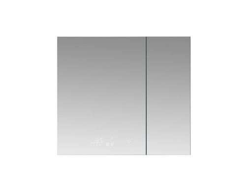 Lexora Savera 36" Wide x 32" Tall LED Medicine Cabinet w/ Defogger