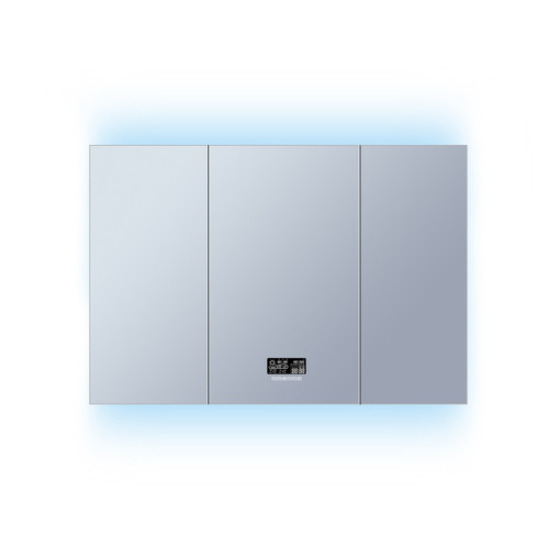 Lexora Savera 48" Wide x 32" Tall LED Medicine Cabinet w/ Defogger