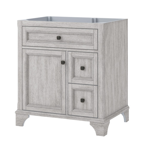 Foremost EBGV3022D Ellery 30" Wide Vanity Cabinet without Top, Vintage Grey