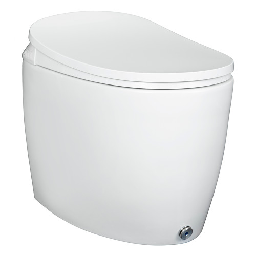 Foremost ITL-5001-EW Massa Intelligent One Piece Round Toilet with Bidet Seat