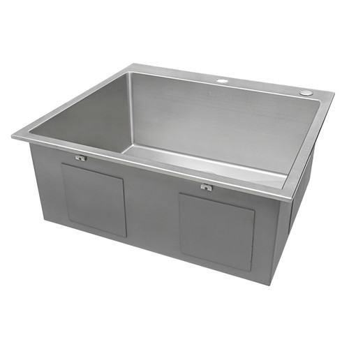 Ruvati 21 inch Drop-in Topmount Rounded 16 Gauge Stainless Steel Kitchen Sink Single Bowl - RVH8071