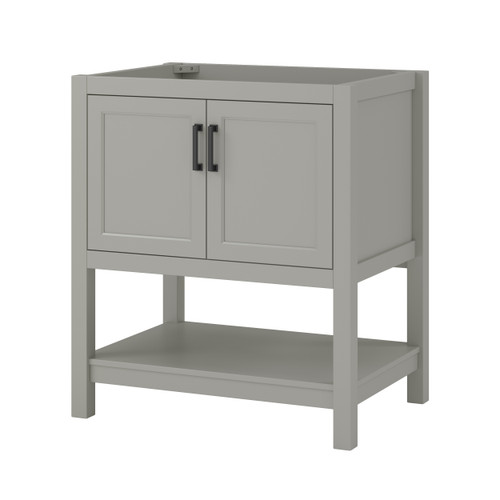 Foremost HOGVT3122-MB Hollis 31" Grey Vanity Cabinet with Mohave Beige Granite Sink Top